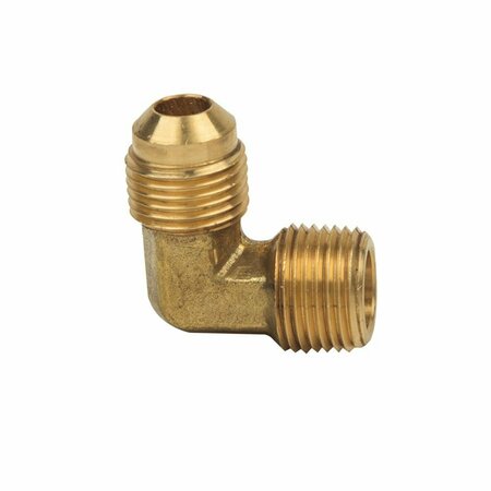 THRIFCO PLUMBING #49 3/8 Inch x 3/8 Inch Brass Flare MIP 90 Elbow 4401153